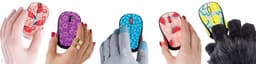 Для коллекции Party Collection компания Logitech ярко разрисовала мышки M325C и M317C