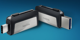 Флэш-накопители SanDisk Ultra Dual Drive USB Type-C оснащены разъёмом USB-C
