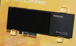 Твердотельные накопители Patriot Hellfire PCIe NVMe демонстрируют скорость чтения до 3000 МБ/с и скорость записи до 2200 МБ/с