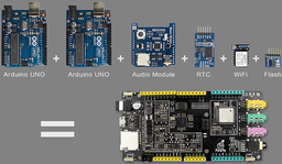 Плата для разработчиков Firefly Fireduino совместима с Arduino Uno, но имеет лучшую функциональность