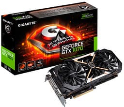 Представлена 3D-карта Gigabyte GeForce GTX 1070 Xtreme Gaming