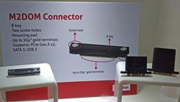 Innodisk модифицировала разъем M.2 и предлагает ряд накопителей M2DOM с интерфейсами PCIe, SATA и USB 3.0