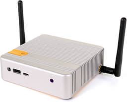 Индустриальный мини-ПК Logic Supply CL100 заключен в металлический корпус с пассивным охлаждением