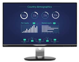 Монитор Philips 258B6QUEB оснащен портом USB-C