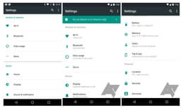 Опубликованы изображения меню настроек ОС Android N