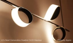 LG показала гибкие панели OLED, которые можно использовать в носимой электронике