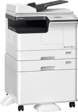 МФУ Toshiba e-Studio 2803AM печатает со скоростью 28 страниц A3 в минуту