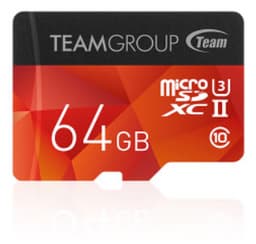 Скорость карт памяти Team Group Xtreem Micro SDXC UHS-II U3 в режиме чтения достигает 250 МБ/с, в режиме записи — 100 МБ/с