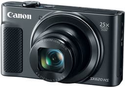 Объектив компактной камеры Canon PowerShot SX620 HS охватывает диапазон ЭФР 25-625 мм