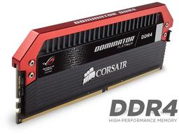 Набор Corsair Dominator Platinum DDR4 ROG Edition включает четыре модуля памяти DDR4-3200 объемом по 4 ГБ