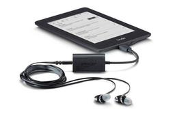 Устройство Amazon Kindle Audio Adapter и функция VoiceView преобразуют текст в речь