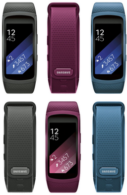 Умный браслет Samsung Gear Fit 2 получит более крупный экран и несколько цветовых вариантов исполнения