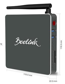 Мини-ПК Beelink BT7 получит SoC Intel Atom x7-Z8700, ОЗУ объемом 4 ГБ и порт Gigabit Ethernet