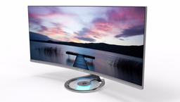 Монитор Asus Designo Curve MX34VQ получил изогнутый сверхширокоформатный экран
