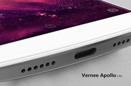 Смартфон Vernee Apollo Lite позволит подключать наушники через разъемы 3,5 мм и USB-C