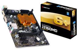 На системной плате Biostar J3160MD установлен 14-нанометровый процессор Intel Celeron J3160