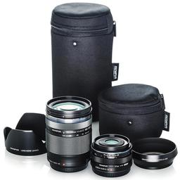 Olympus предлагает сэкономить на покупке объективов системы Micro Four Thirds, представив два новых комплекта