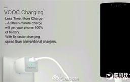Возможно, новый смартфон Oppo можно будет зарядить на 100% за 15 минут