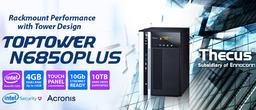 Конфигурация NAS Thecus N6850Plus включает процессор Intel Xeon E3-1225 и 4 ГБ памяти DDR3