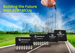 Microchip представляет новое поколение восьмиразрядных микроконтроллеров tinyAVR с независимыми периферийными блоками