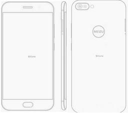 Опубликованы эскизы нового смартфона Meizu с изогнутыми панелями