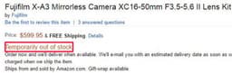 Стала известна причина отсрочки старта продаж фотокамеры Fujifilm X-A3