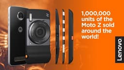 Продажи смартфонов Moto Z превысили 1 млн единиц