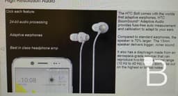 В активе смартфона HTC Bolt будет камера с оптической стабилизацией, хорошие комплектные наушники и ОС Android 7.0