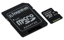 Kingston увеличивает объем карт памяти microSDXC Class 10 UHS-I до 256 ГБ