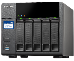 Сетевое хранилище Qnap TS-531X получило два порта 10 Gigabit Ethernet