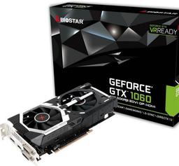 Дизайн и габариты видеокарт Biostar GeForce GTX 1060 вдохновлены бронетехникой