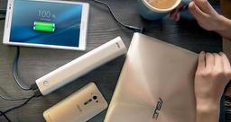 Емкость портативного аккумулятора Asus ZenPower Max составляет 26800 мА•ч