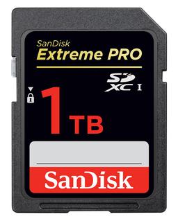 У Western Digital готов прототип первой в мире карты памяти SDXC объемом 1 ТБ