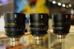 Tokina привезла на IBC 2016 светосильные объективы с фокусным расстоянием 35 мм, 50 мм и 85 мм, предназначенные для видеосъемки