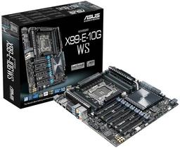 Системная плата для рабочих станций Asus X99-E-10G WS оснащена двумя портами Ethernet 10 Гбит/с