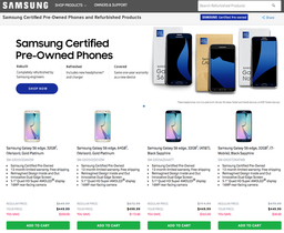 Samsung начала продавать в США восстановленные смартфоны
