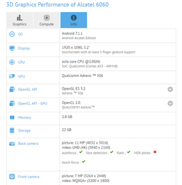 В основе смартфона Alcatel Idol 5 будет лежать SoC Snapdragon 625