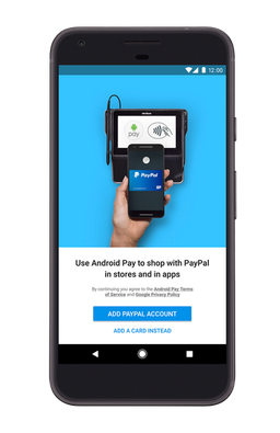 Вскоре пользователи PayPal смогут привязать свой аккаунт к Android Pay