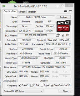 Видеокарту Radeon RX 480 можно превратить в RX 580 прошивкой BIOS
