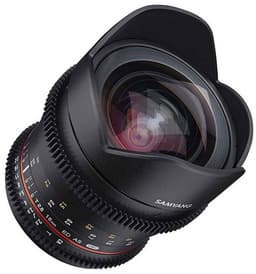 Объектив Samyang VDSLR 16mm T2.6 ориентирован на видеосъемку