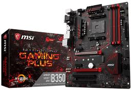 Материнская плата MSI B350 Gaming Plus рассчитана на процессоры AMD Ryzen