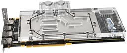 Водоблок Pacific V-GTX 1080Ti предназначен для 3D-карт GeForce GTX 1080 Ti, повторяющих референсный образец