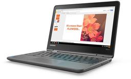 Экран мобильного компьютера Lenovo Flex 11 Chromebook можно раскрыть на 360°