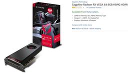 AMD пока не может гарантировать наличия в магазинах видеокарт Radeon RX Vega 64 по рекомендованным ценам