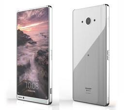 Sharp готовит ещё один безрамочный смартфон, который возродит идеи модели Aquos Crystal
