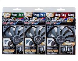 В корпусных вентиляторах Scythe Kaze Flex 120 применены подшипники Sealed Precision FDB