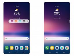 В смартфоне LG V30 остался «программный отголосок» дополнительного дисплея. Подробности о лицевом/голосовом распознавании
