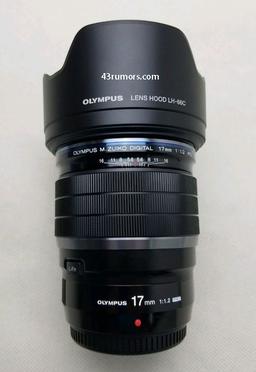 Появилось первое изображение объектива Olympus M.Zuiko Digital 17mm F1.2 Pro [Обновлено]