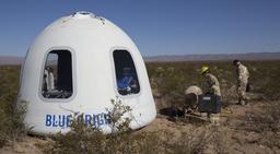 Blue Origin успешно провела запуск новой версии космического корабля New Shepard с капсулой Crew Capsule 2.0