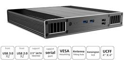Высота корпуса Akasa Plato X7D для NUC Intel Dawson Canyon равна 39 мм